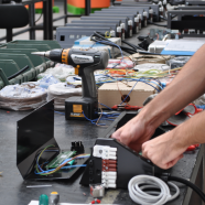 Control panel assembling